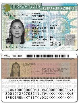 Die sogenannte Green Card erlaubt Einwandern einen unbefristeten Aufenthalt in den USA.